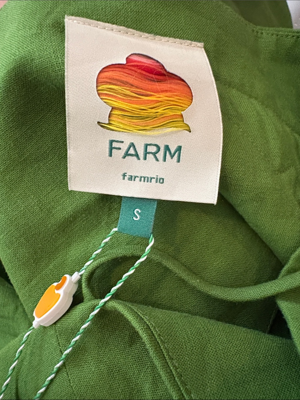 Farm Rio Palm Tree Midi Dress NWT Anthro $348 - Picture 13 of 15